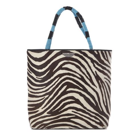 dior zebra bag|CHRISTIAN DIOR Pony Hair Zebra Print Bag .